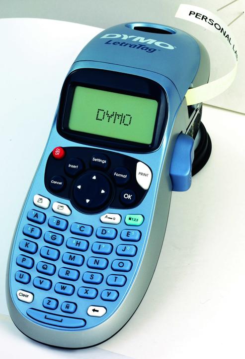 Immagine prodotto Dymo Etichettatrice manuale "LetraTag PLUS", incl. 1 nastro di carta bianco e 1 nastro di plastica