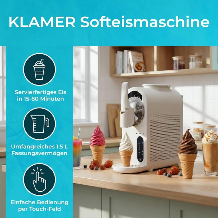 Produktbild KLAMER Softeismaschine