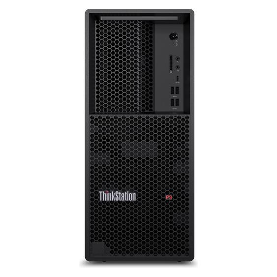 Lenovo ThinkStation P3 (512 GB, 16 GB, Intel Core i7-13700K), PC, Schwarz