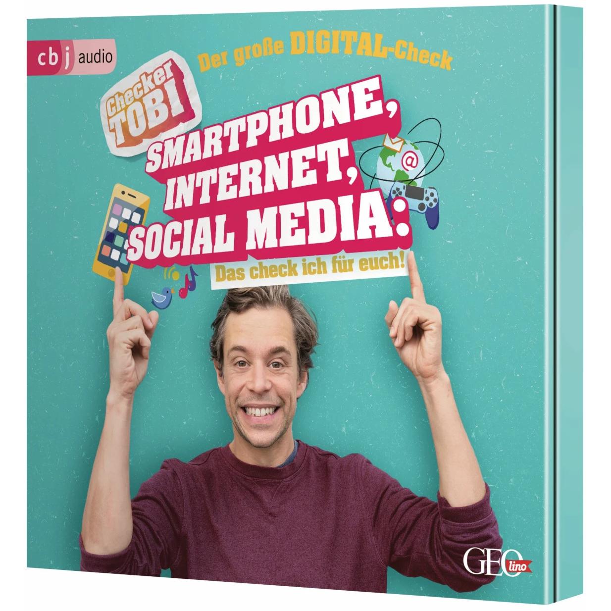 Thumbnail - Checker Tobi - Der grosse Digital-Check: Smartphone, Internet, Social Media – Das check ich für, Hörbücher von Gregor Ei...