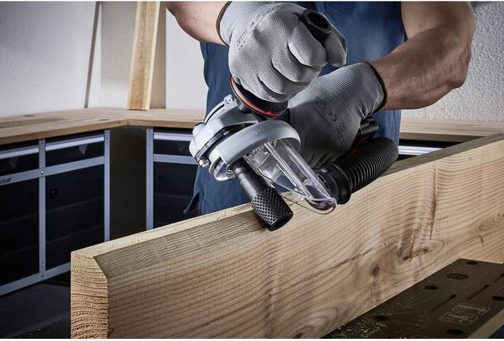 Actual product image wolfcraft 1 woodworking set for angle grinder 4 pcs