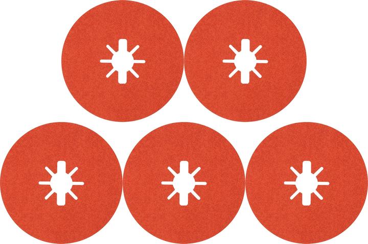 Produktbild Bosch Professional Zubehör EXPERT R782 Prisma Ceramic X-LOCK Fiberscheibe, 125 mm, 22,23 mm, G 36 (36)