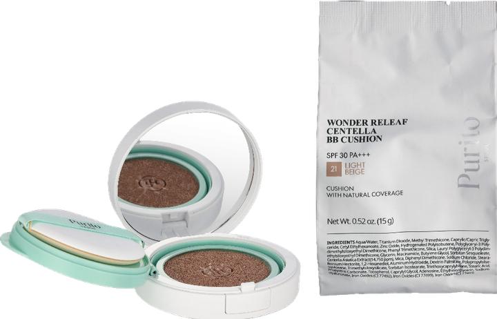 Produktbild Purito SEOUL - Wonder Releaf Centella BB Cushion - Light Beige (Light Beige, 15 ml)