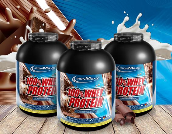 Produktbild IronMaxx 100% Whey Protein (Zimt, Apfel, 1 Stk., 2350 g)
