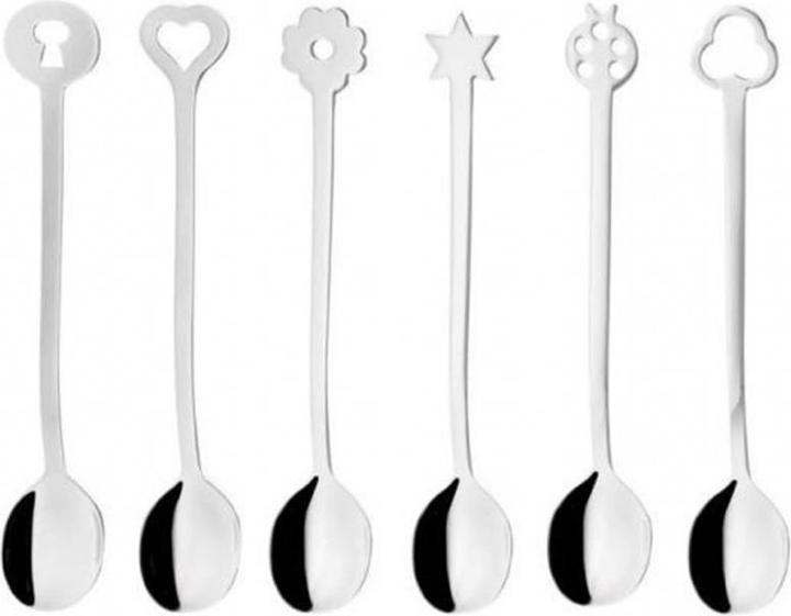 Actual product image Sambonet Patry fork (6 pcs., Scoops)