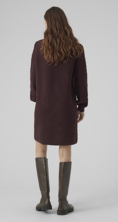 Image du produit Vero Moda VMANJASTINNA HIGHNECK ZIP DRESS GA EXC Robe en maille (XS)