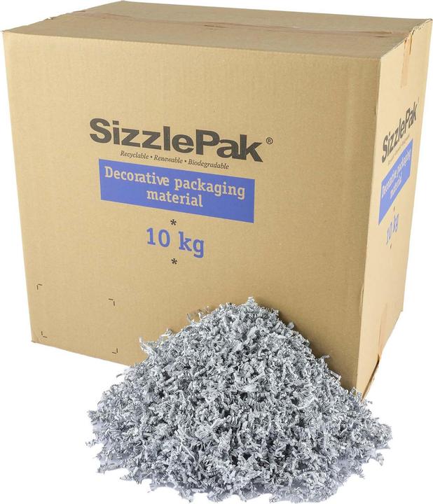 Produktbild SizzlePak Grau, 10kg (Geschenkfüllmaterial)