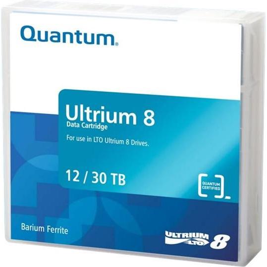Quantum Cartuccia dati LTO8 Media Ultrium WORM (LTO, 12000 GB), Unità a nastro + Cartucce dati