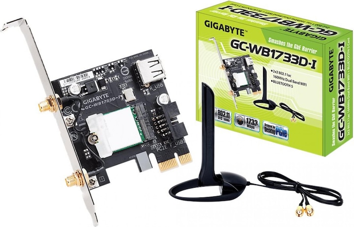 Actual product image Gigabyte GC-WB1733D-I (Mini PCI Express)