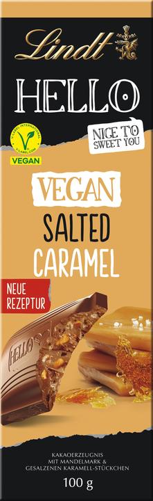 Lindt Hello Vegan Salted Caramel Tafel (100 g)