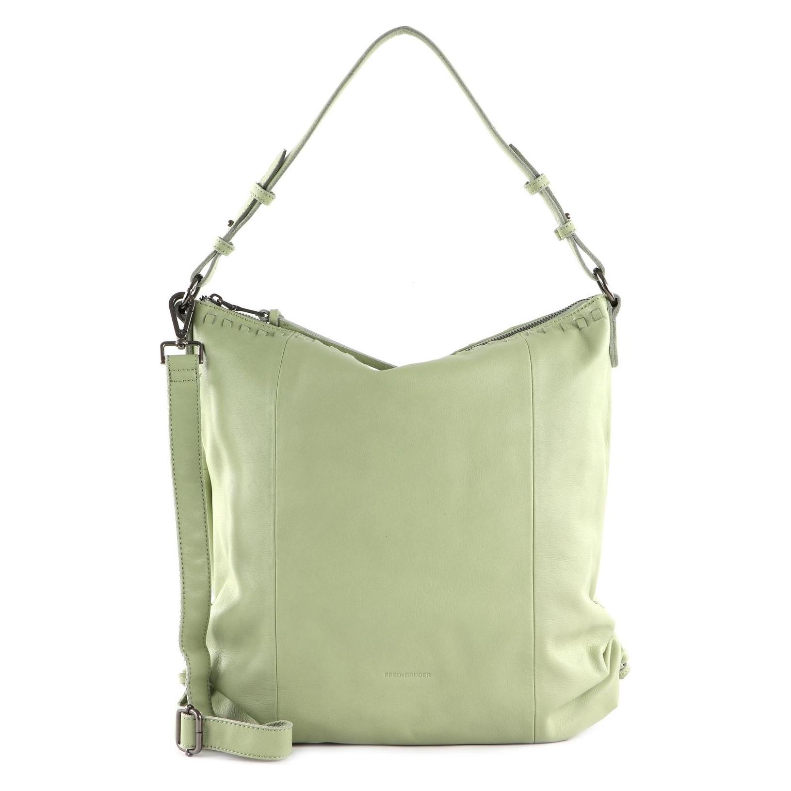 FredsBruder, Damen, Handtasche, Indial Hobo Bag, Grün