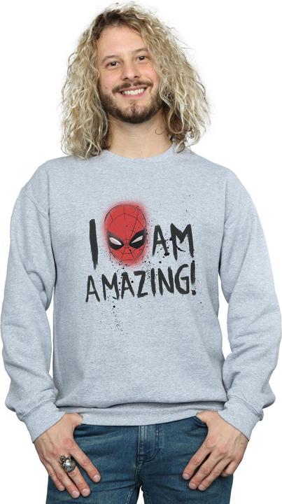 Image du produit - Sweat SPIDER-MAN AM AMAZING - Homme (XXL)