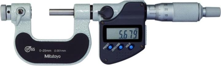 Image du produit Mitutoyo Micromètre numérique pour mesurer les filetages, plage de mesure : 0-25 mm
