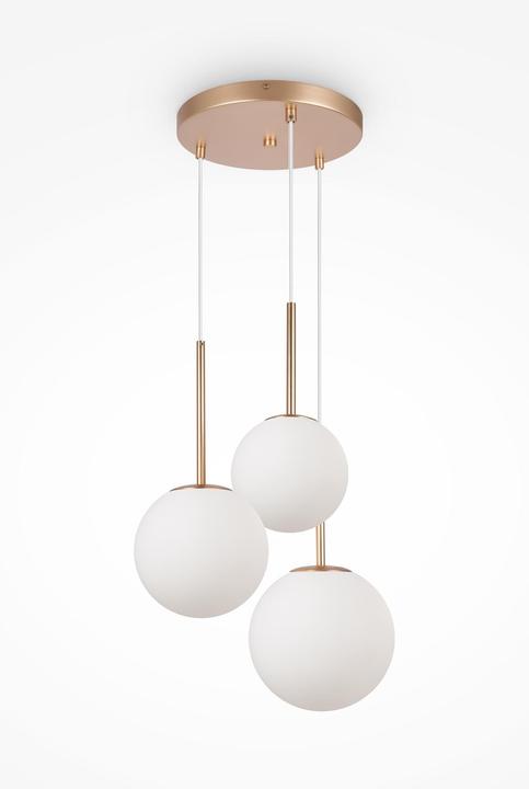 Image du produit Maytoni Basic form suspension, lampe à suspendre 3x E14 45cm couleur or (E14)