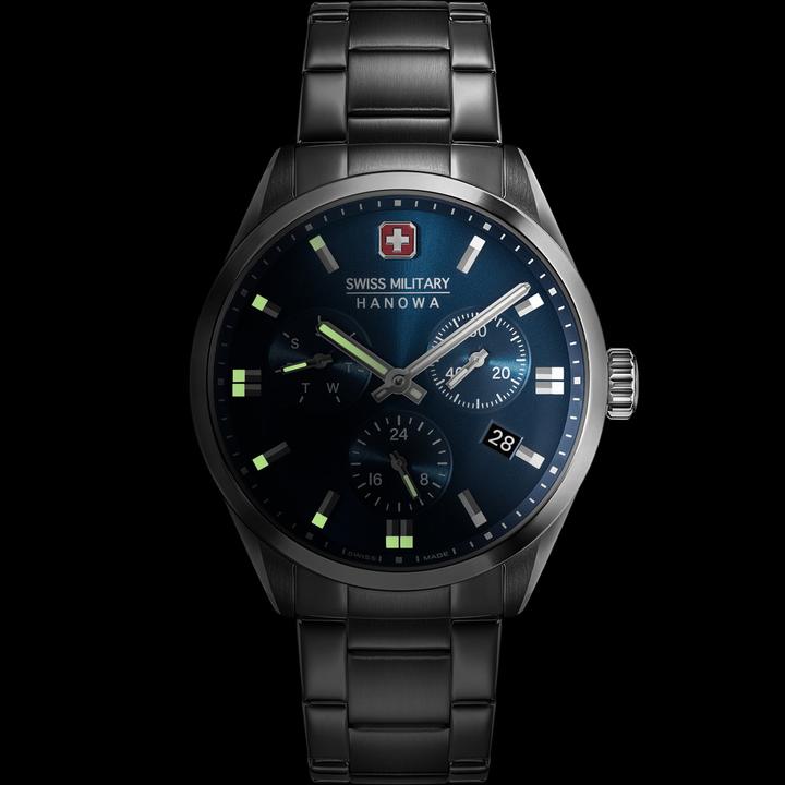 Immagine prodotto Swiss Military Hanowa Roadrunner Advanced (Orologio da polso analogico, Fatto in Svizzera, 43 mm)