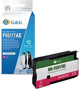 kompatibel Ink mit F6U17AE, HP 953XL, NH-R00953XLM, magenta, 1600S, magenta (M)