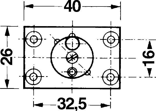 Actual product image Kaba Central locking cylinder 8, type XIII, front operation (Locking cylinder)