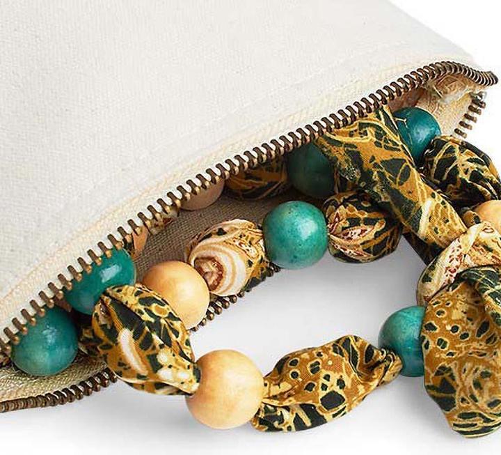 Produktbild Westford Mill Canvas Stoffbeutel Tasche Kosmetiktasche (2 StückPackung)