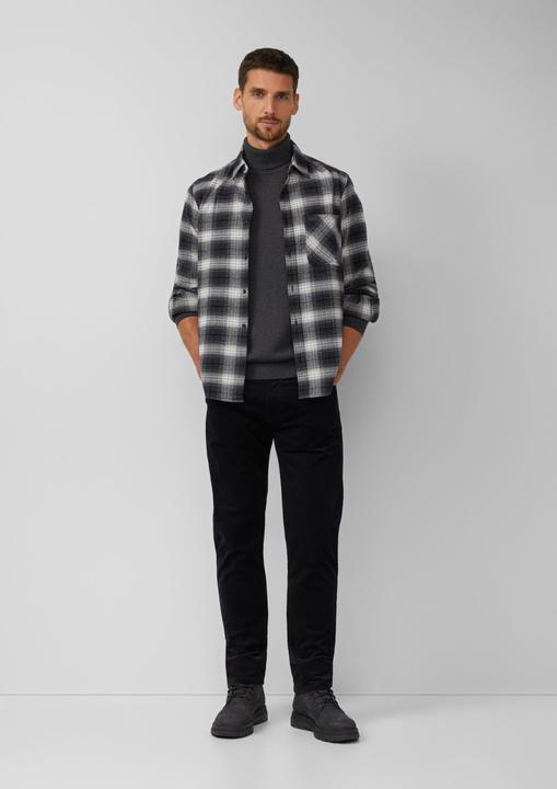 Produktbild s.Oliver Strickpullover Rollkragenpullover aus reiner Baumwolle (XL)