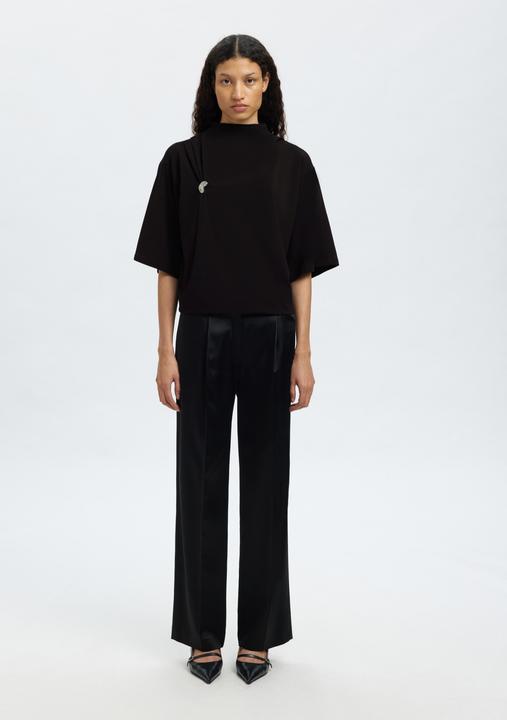 Produktbild Selected High Neck Bluse mit 3/4 Ärmeln (S)