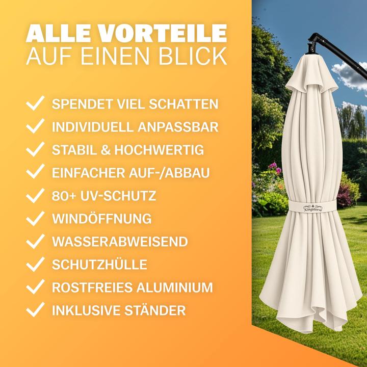 Produktbild Kingsleeve Ampelschirm (3 m)