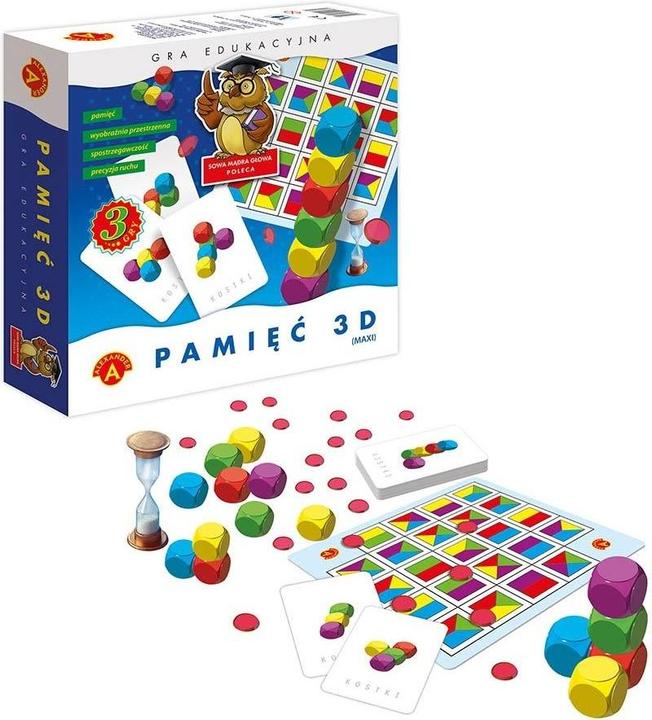 Immagine prodotto Alexander Gioco 3D Maxi Memoria - 0530 (Polacco)