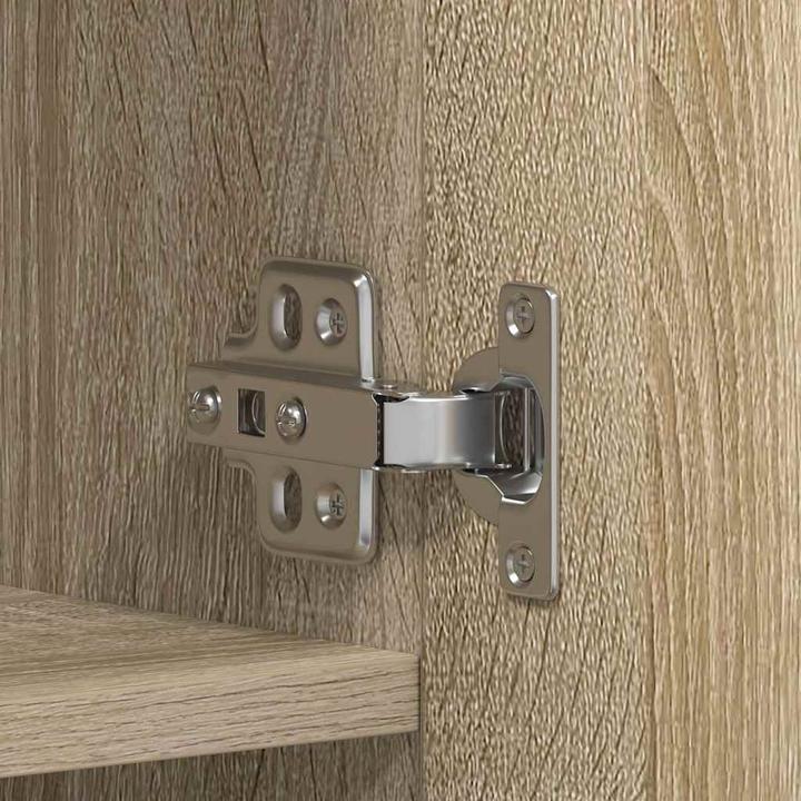 Immagine prodotto vidaXL Scarpiera in rovere Sonoma 80x35,5x180 cm Materiale in legno (80 x 35,5 x 180 cm)