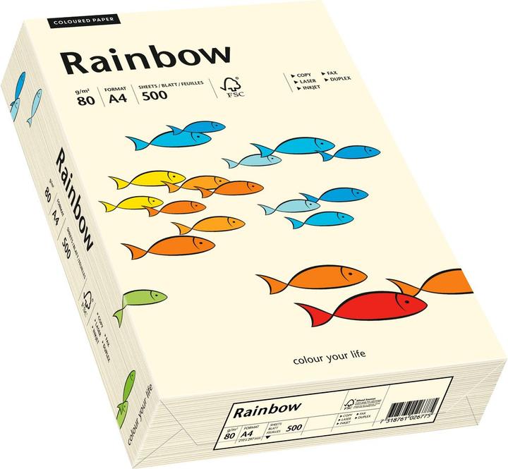 Actual product image Papyrus Rainbow (80 g/m², 500 x, A4)