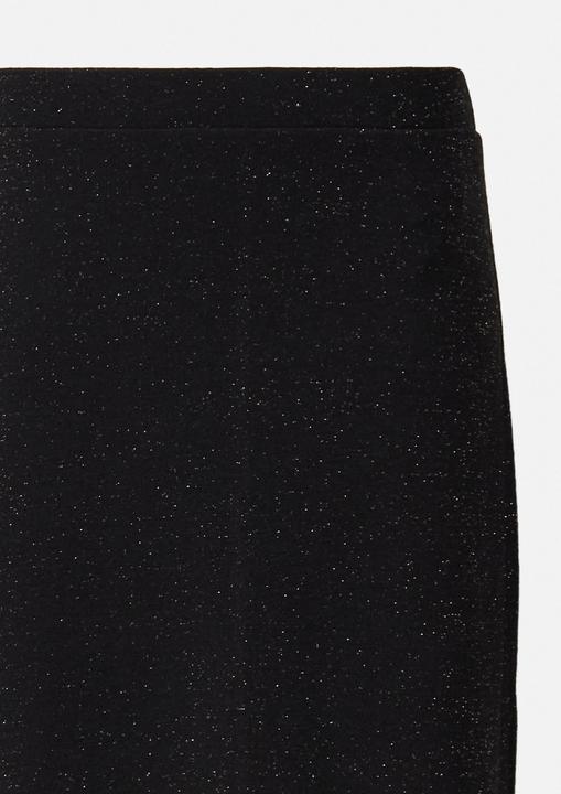 Produktbild Comma Rock Maxi-Bleistiftrock im Slim Fit mit Glitzergarn und Beinschlitz (32)