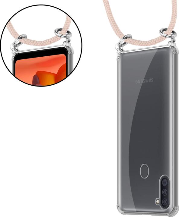 Produktbild Cadorabo TPU Handy Kette SILBER Cover