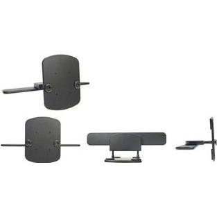 Brodit Supporto per poggiatesta - supporto per monitor, Supporto per smartphone, Nero