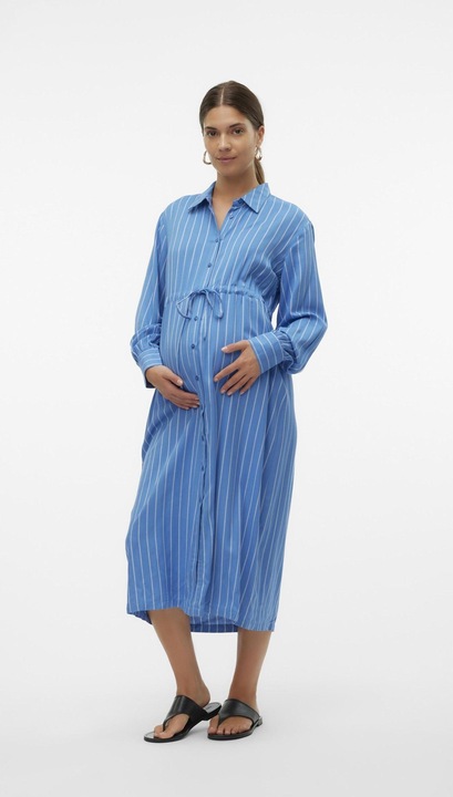 Produktbild Mamalicious MLIMAN Umstandskleid Hemdblusenkleid (M)