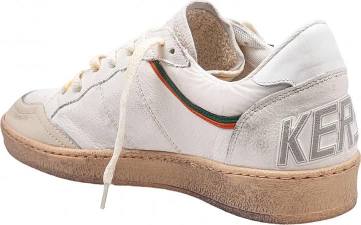 Produktbild Golden Goose sneakers ballstar in nappa and nylon color white/beige (41)
