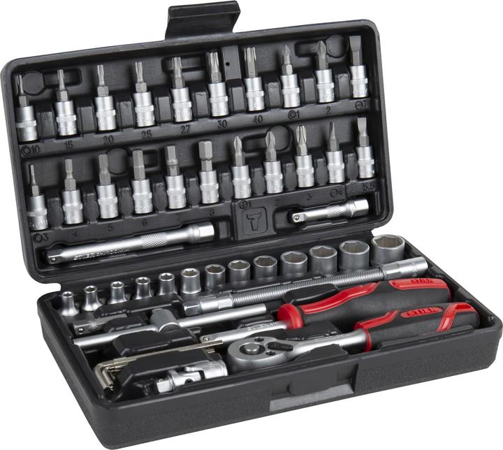 Actual product image Stier Socket spanner set 1/4" 48-piece