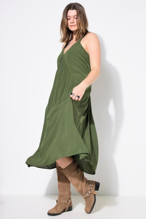 Produktbild Studio Untold Maxikleid, ärmellose A-Linie, Krepp, Ziernähte (54)