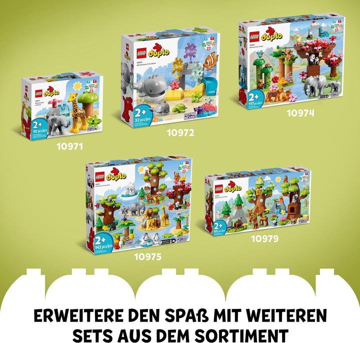 Image du produit LEGO Animaux sauvages d'Amérique du Sud (10973)