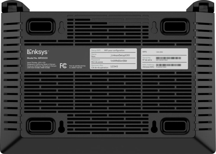 Produktbild Linksys Hydra Pro 6 Whole-Home Mesh Wi-Fi 6 MR5500 AX5400 Dual Band Router