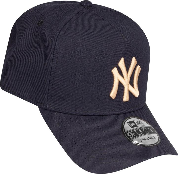 Actual product image New Era 9Forty A-Frame Trucker Cap New York Yankees navy