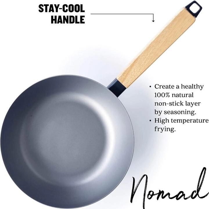 Actual product image Beka Wok 'Nomad (31 cm, Wok, Frying pan, Steel)