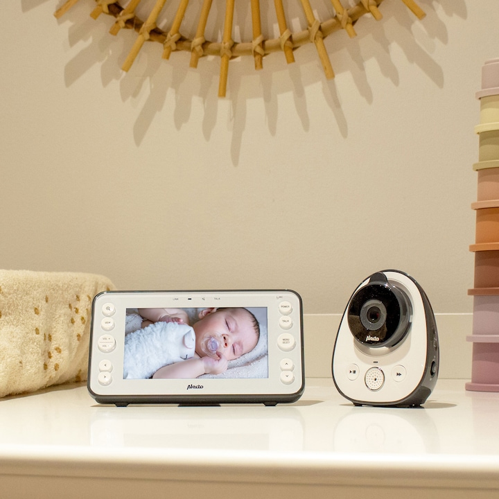Produktbild Alecto Baby-Videoüberwachung (Babyphone mit Kamera, 300 m)