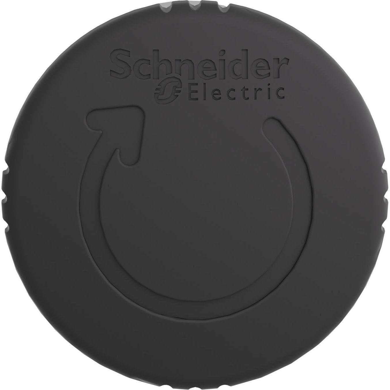 Thumbnail - Schneider Electric Pilzkopf 40mm Drehentriegelung schwarz, Taster + Schalter, Schwarz