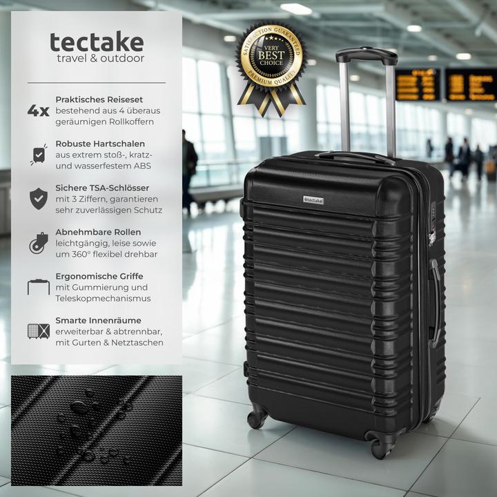 Actual product image tectake Hard case set (106 l)