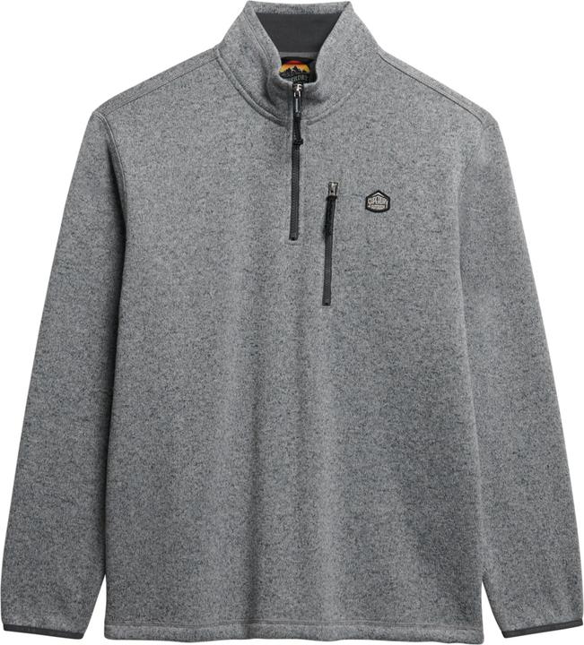 Produktbild Superdry Storm Fleecepullover mit halblangem Reissverschluss (L)