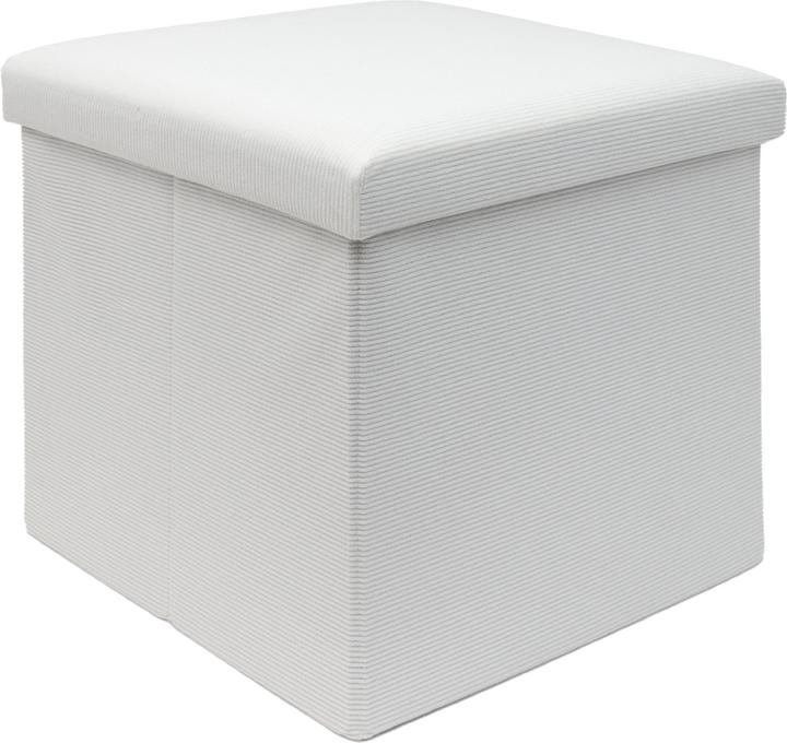 Actual product image Intirilife Foldable stool with storage space