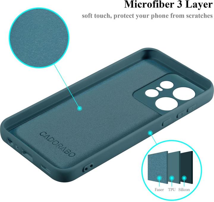 Image du produit Cadorabo Housse pour Motorola Edge 50 Pro TPU avec design Liquid Protection (Motorola Edge 50 Pro)