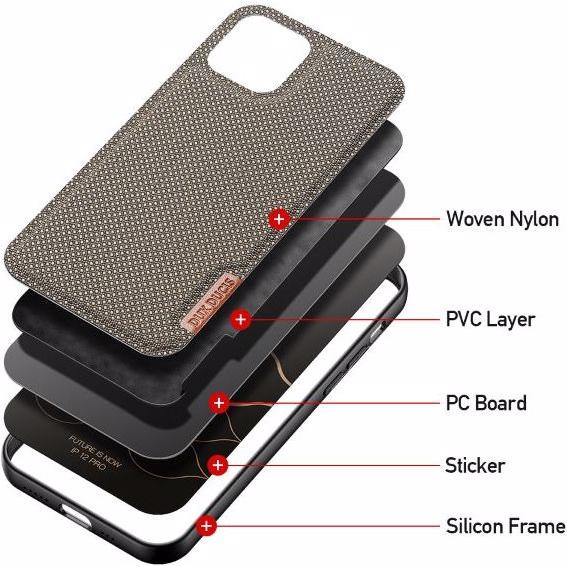 Thumbnail - Dux Ducis Fino Series Hardcase Hülle (Apple iPhone 12 Pro), Smartphone Hülle, Grün