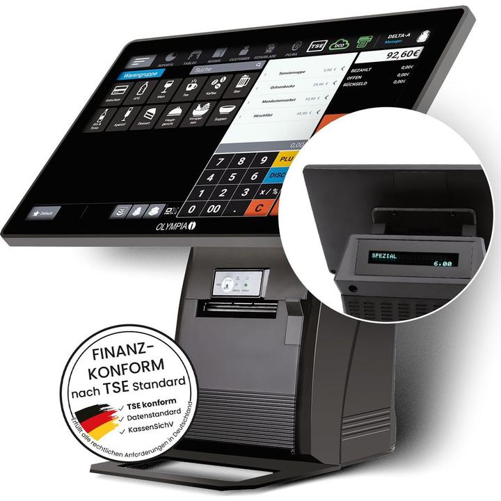 Produktbild Olympia Registrierkasse T215