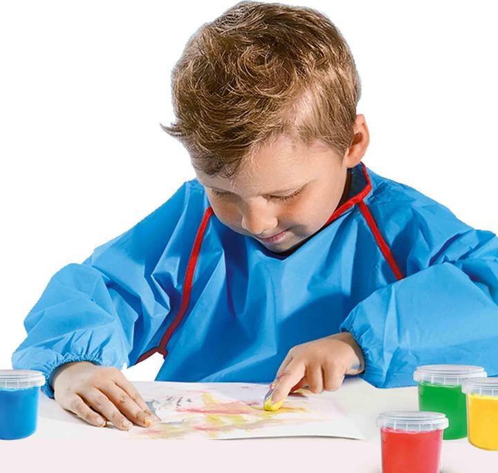 Actual product image Ses Finger paint primary colours, 4x110ml (Green, Yellow, Blue, Red, 440 ml)
