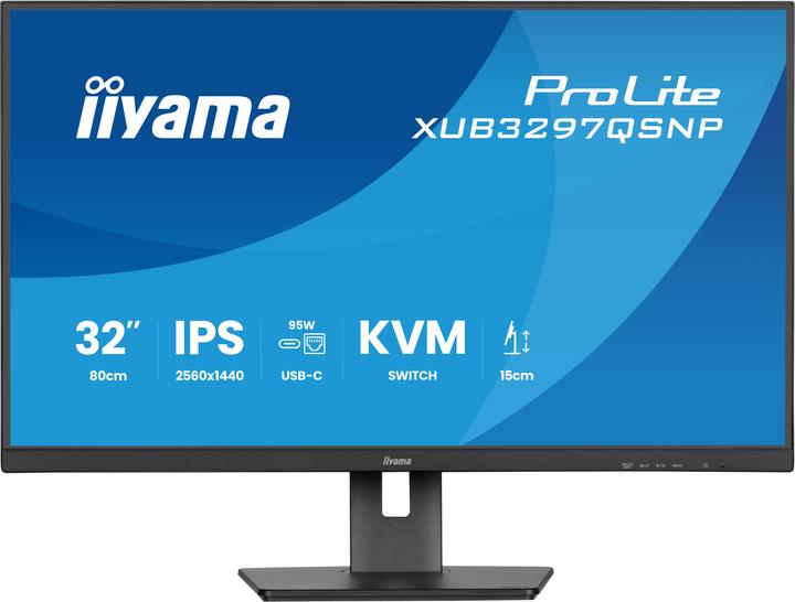Produktbild iiyama Monitor XUB3297QSNP-B1 (2560 x 1440 Pixel, 32")