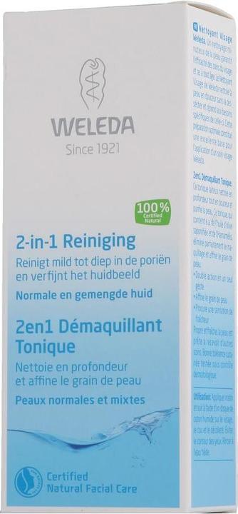 Actual product image Weleda Erfrischende 2in1 Reinigung (Cleansing lotion, 100 ml)